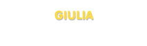 Der Vorname Giulia