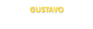 Der Vorname Gustavo