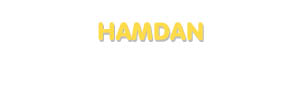 Der Vorname Hamdan