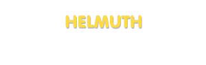 Der Vorname Helmuth