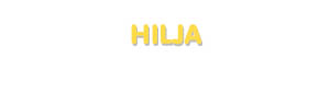Der Vorname Hilja