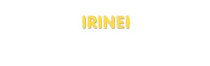 Der Vorname Irinei