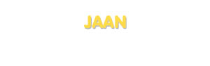 Der Vorname Jaan