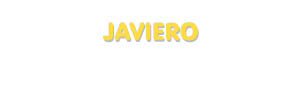 Der Vorname Javiero