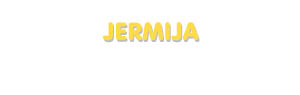 Der Vorname Jermija