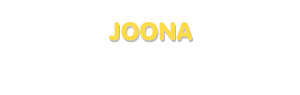 Der Vorname Joona