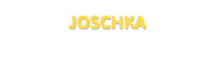 Der Vorname Joschka