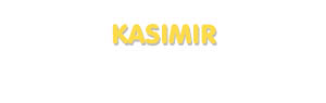 Der Vorname Kasimir
