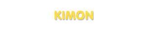 Der Vorname Kimon