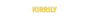 Der Vorname Kirrily