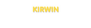 Der Vorname Kirwin