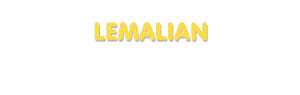 Der Vorname Lemalian
