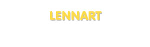 Der Vorname Lennart