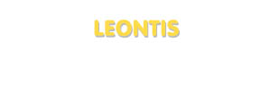Der Vorname Leontis