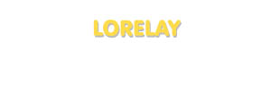 Der Vorname Lorelay
