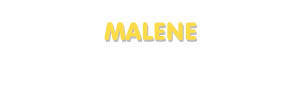 Der Vorname Malene