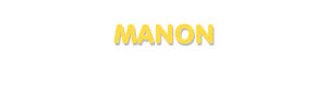 Der Vorname Manon