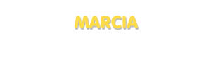 Der Vorname Marcia