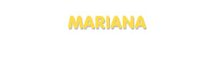 Der Vorname Mariana