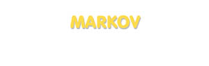 Der Vorname Markov