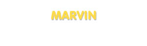 Der Vorname Marvin