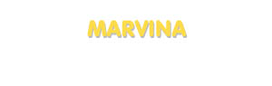 Der Vorname Marvina