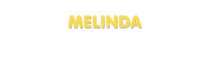 Der Vorname Melinda