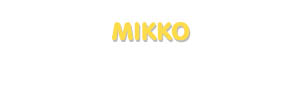 Der Vorname Mikko