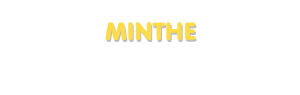 Der Vorname Minthe