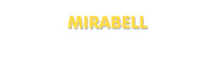 Der Vorname Mirabell