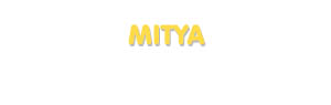 Der Vorname Mitya