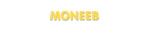 Der Vorname Moneeb
