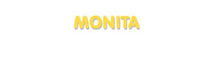Der Vorname Monita