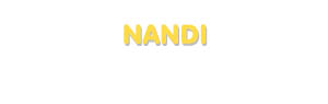 Der Vorname Nandi