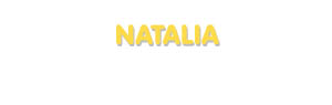 Der Vorname Natalia
