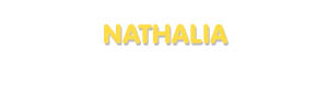 Der Vorname Nathalia