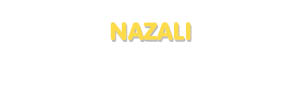 Der Vorname Nazali