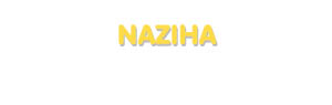 Der Vorname Naziha
