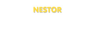 Der Vorname Nestor