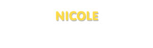 Der Vorname Nicole