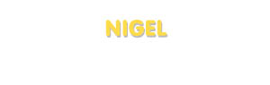 Der Vorname Nigel