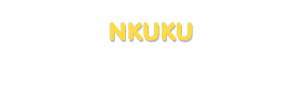 Der Vorname Nkuku