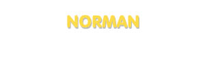 Der Vorname Norman