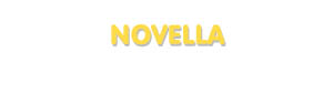 Der Vorname Novella