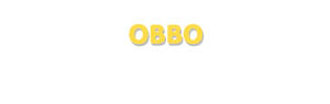 Der Vorname Obbo