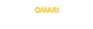 Der Vorname Omari