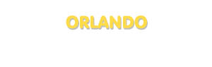 Der Vorname Orlando