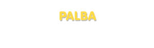 Der Vorname Palba