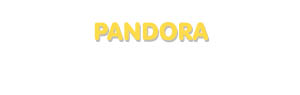Der Vorname Pandora