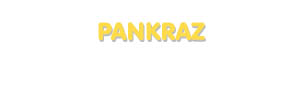 Der Vorname Pankraz